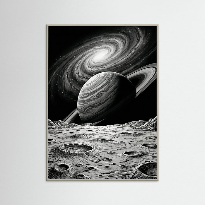 Grey Wood Cosmic Vista