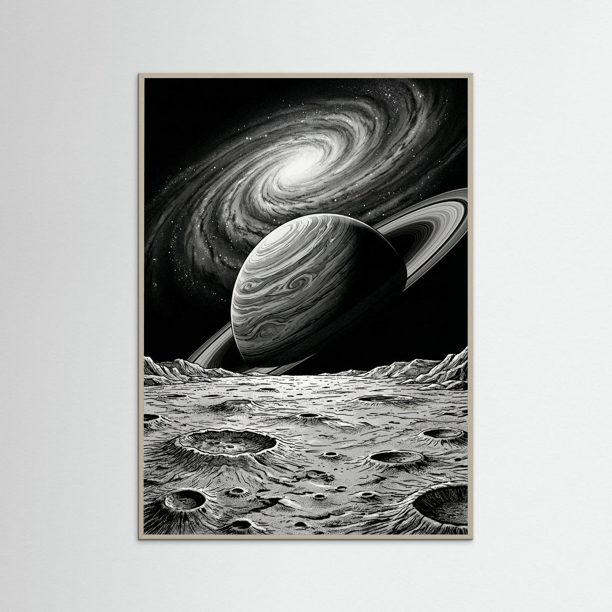 Grey Wood Cosmic Vista