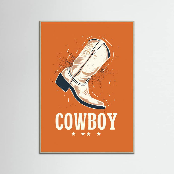 Poster Cowboy Boots Vintage – poster e stampa artistica