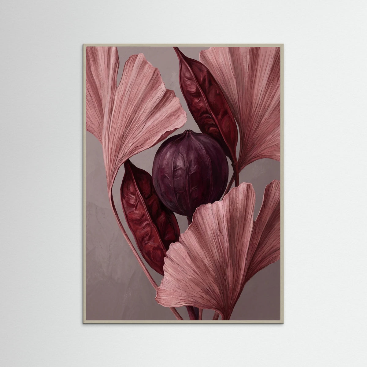 Grey Wood Crimson Bloom