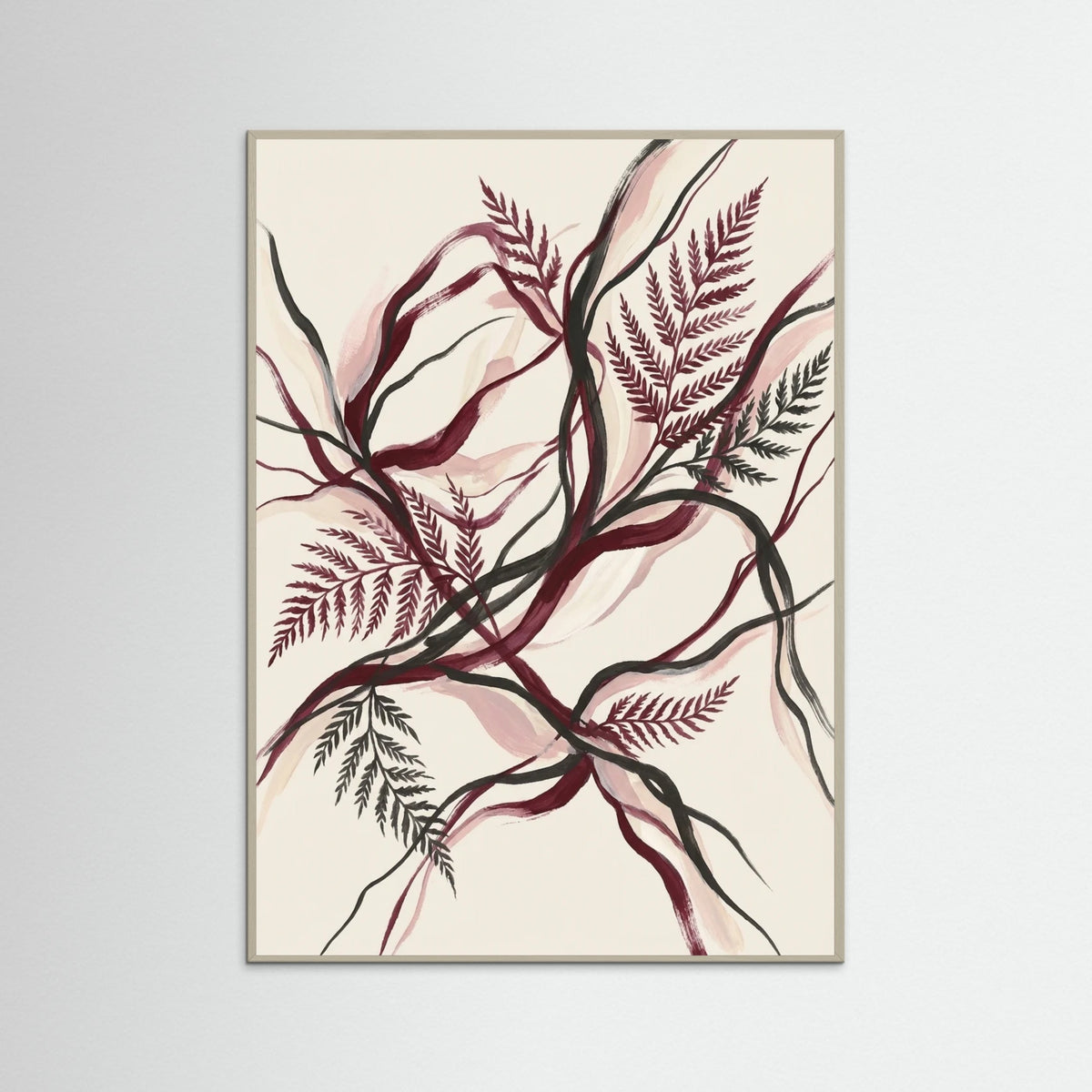 Grey Wood Crimson Bloom