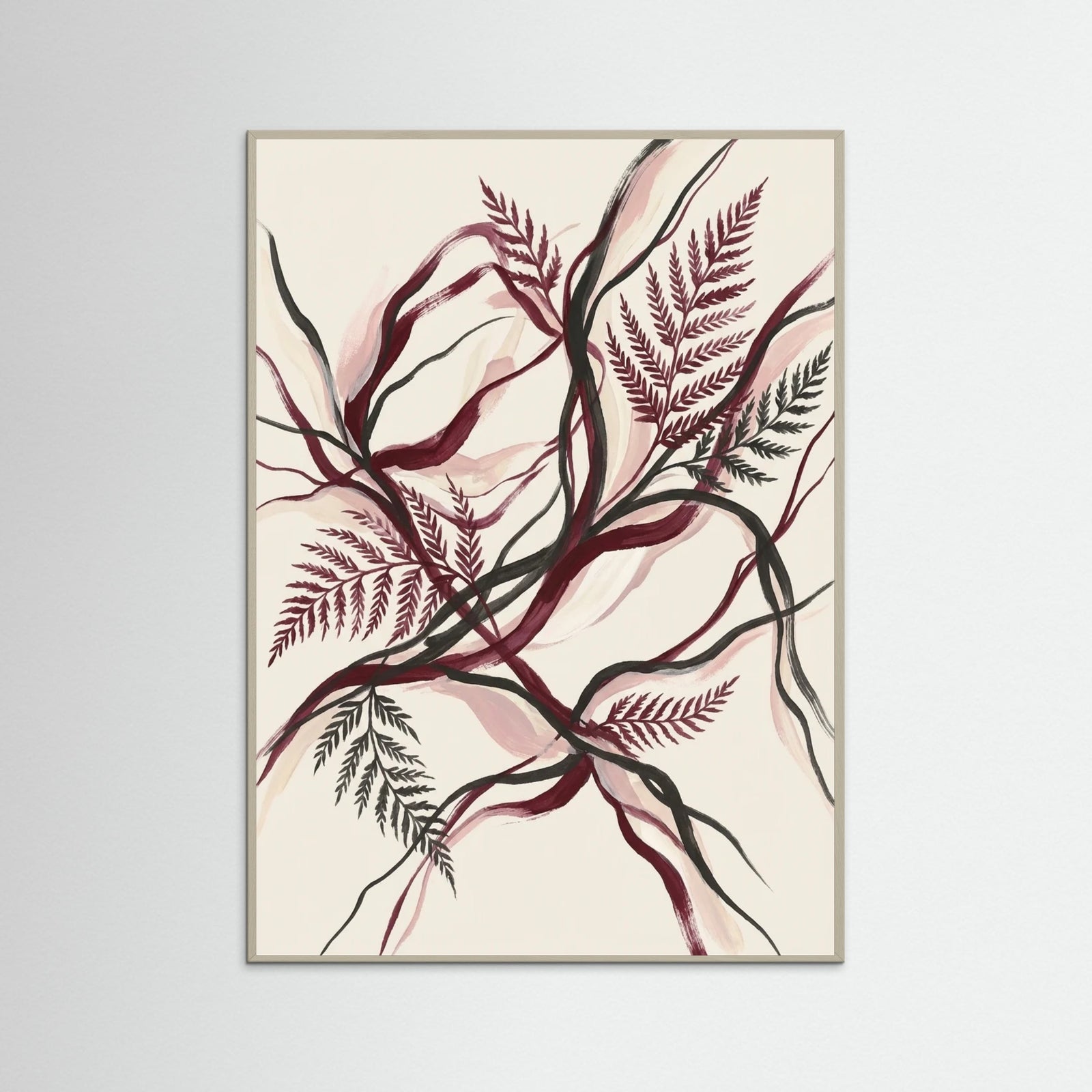 Grey Wood Crimson Bloom