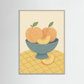 Grey Wood Crimson Floral Display