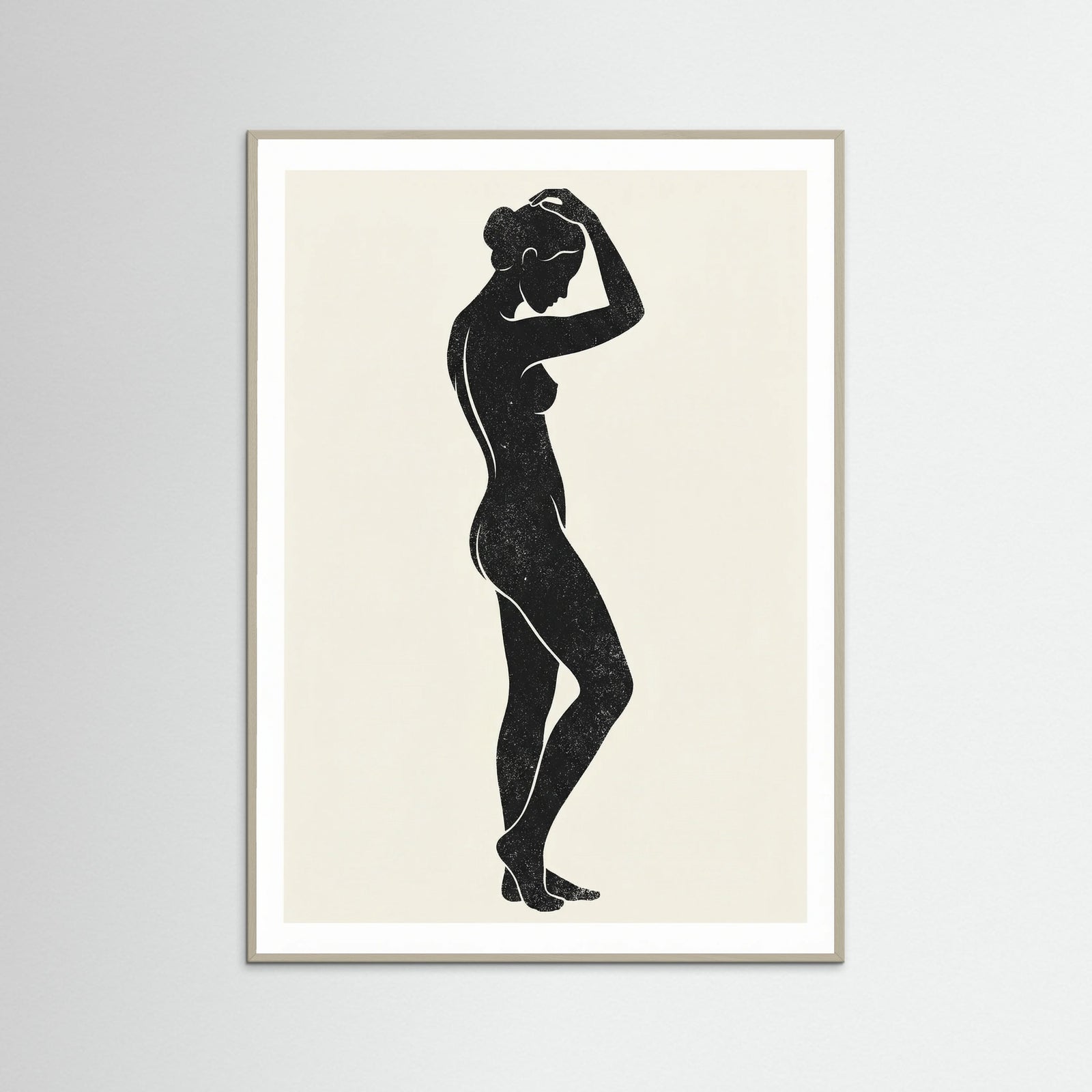 Grey Wood Curled Embrace