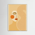 Grey Wood Curved Contours