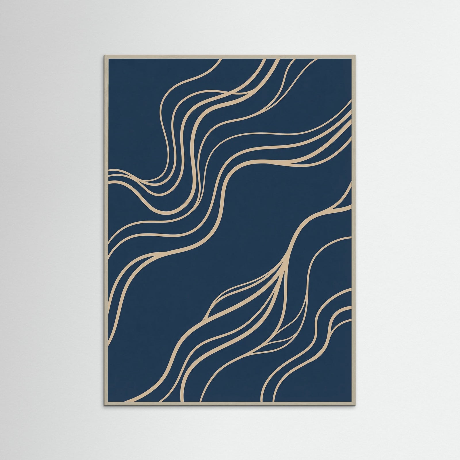 Grey Wood Curved Paths