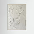 Grey Wood Curved Relief
