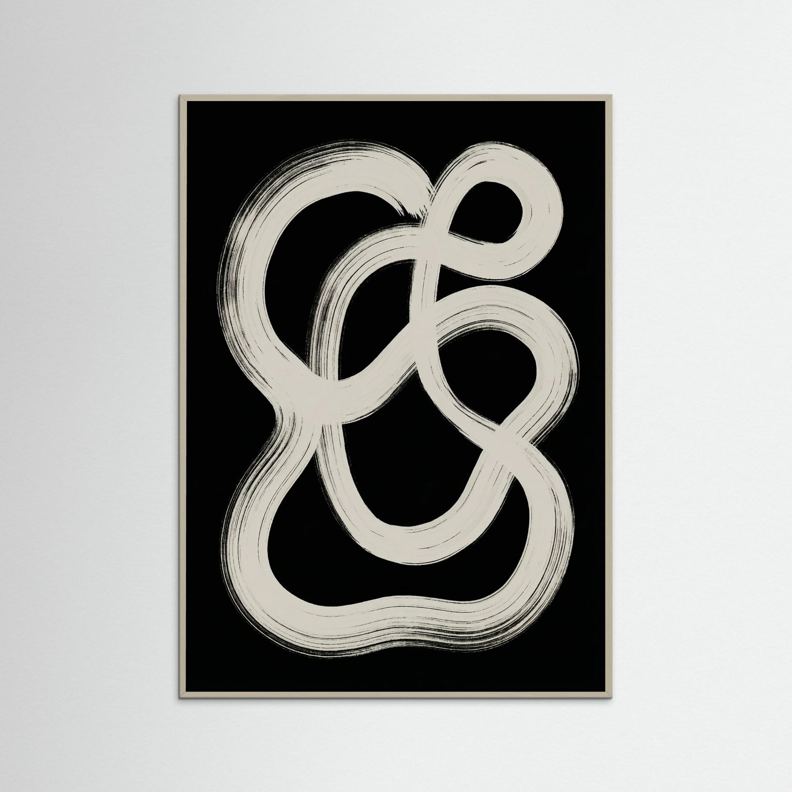 Grey Wood Curved Rhythm