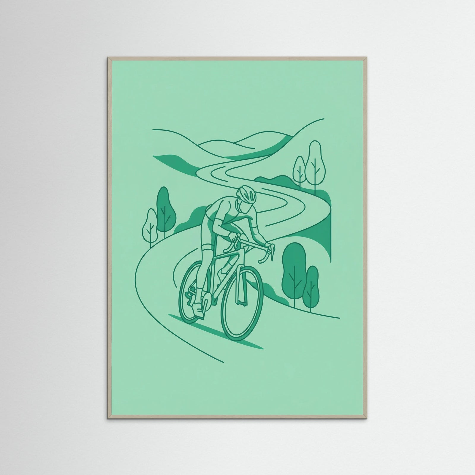 Grey Wood Cycling Duo