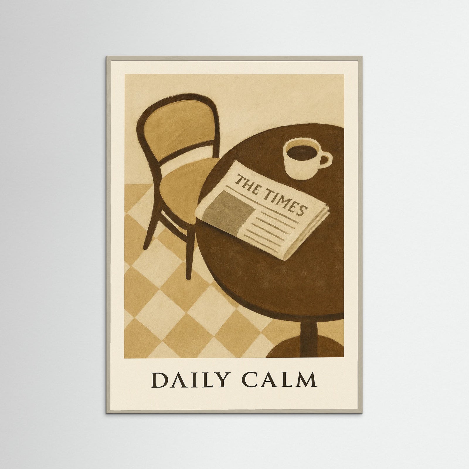Grey Wood Daily Calm