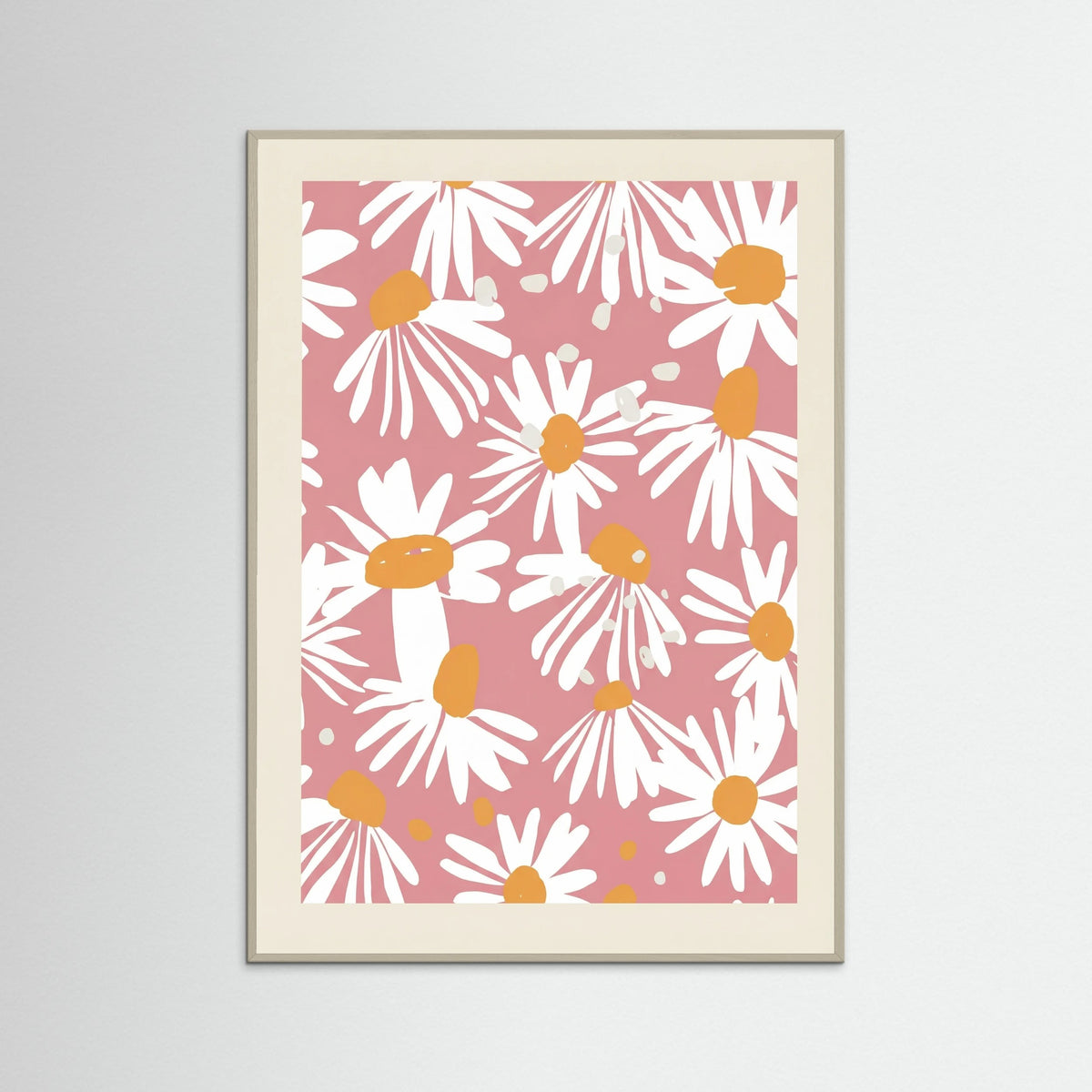 Grey Wood Daisy Field Bloom