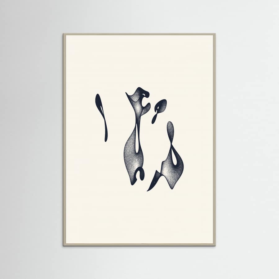 Dancing Torus Poster – plakat og kunsttryk