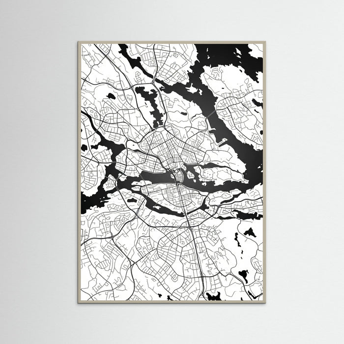 Grey Wood Danish Cityscape
