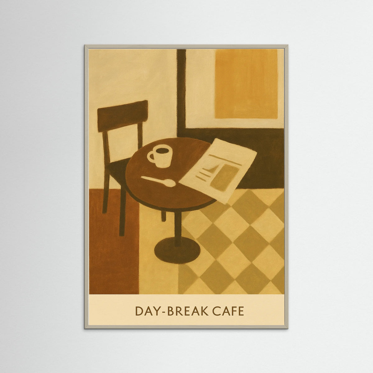 Grey Wood Daybreak Cafe