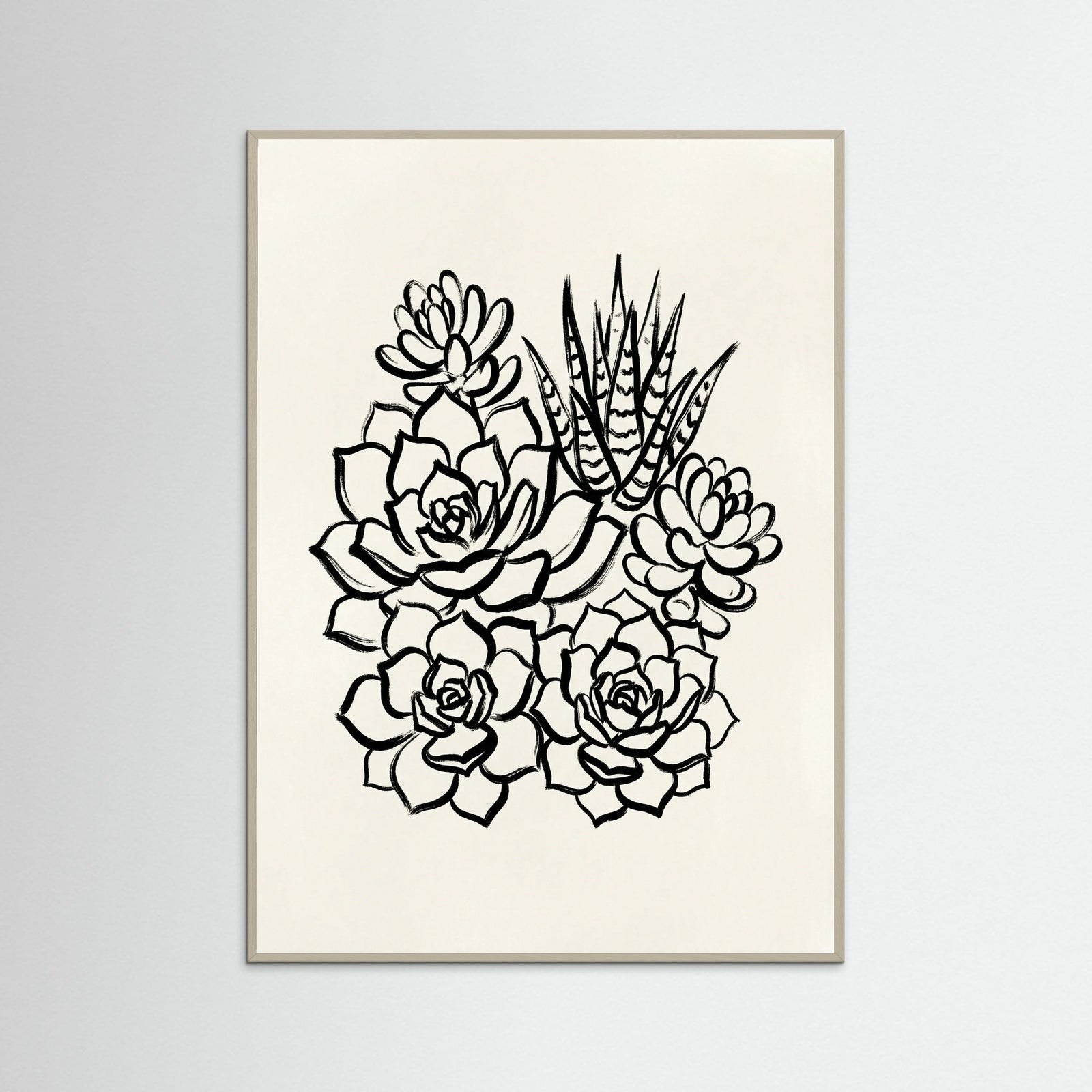 Grey Wood Desert Bloom