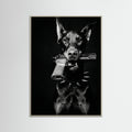 Grey Wood Dior Doberman