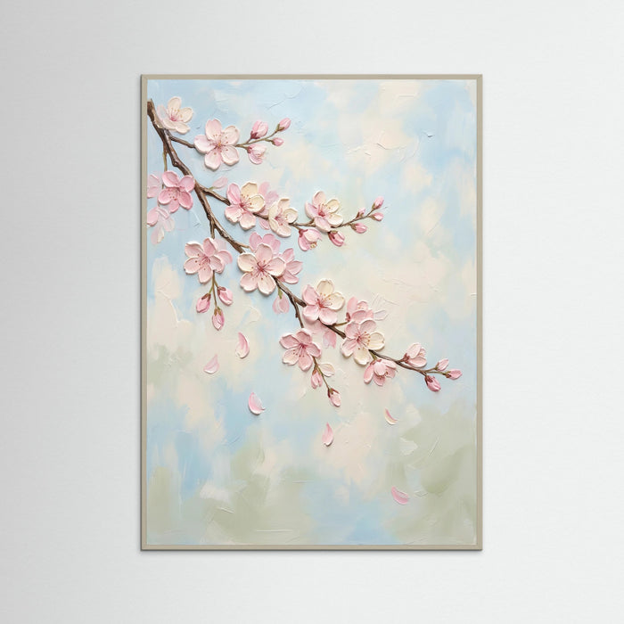 Grey Wood Dreamy Blossomscape