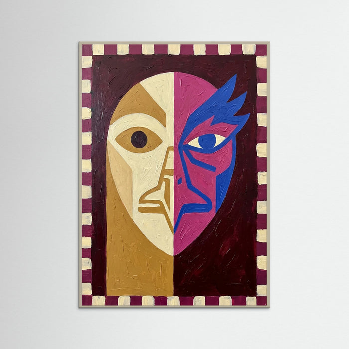 Grey Wood Dual Visage