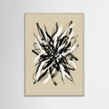 Grey Wood Dynamic Brushwork