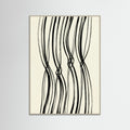 Grey Wood Dynamic Ink Loops