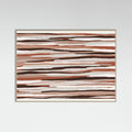 Grey Wood Earth Tones Flow Poster