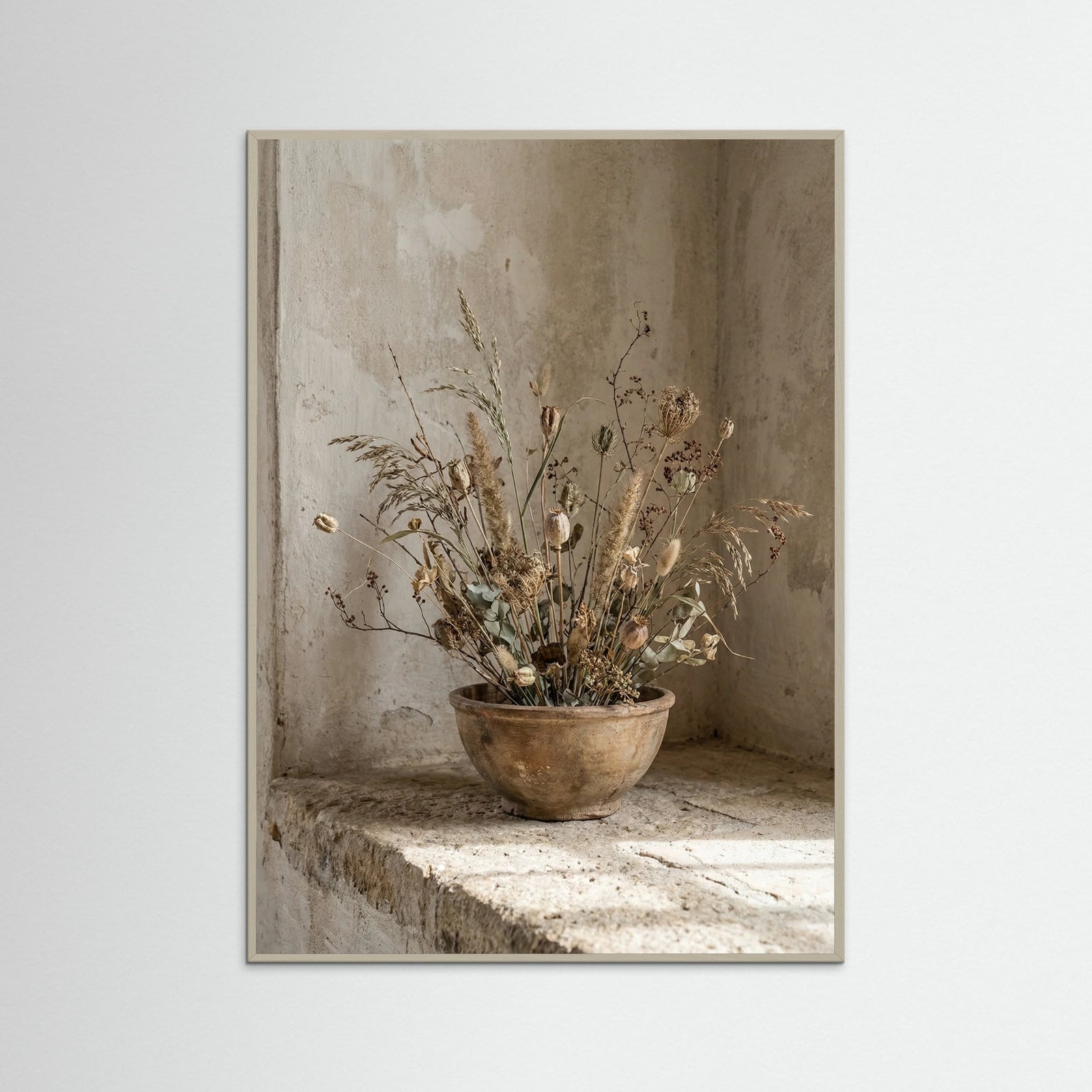 Grey Wood Earthen Bloom