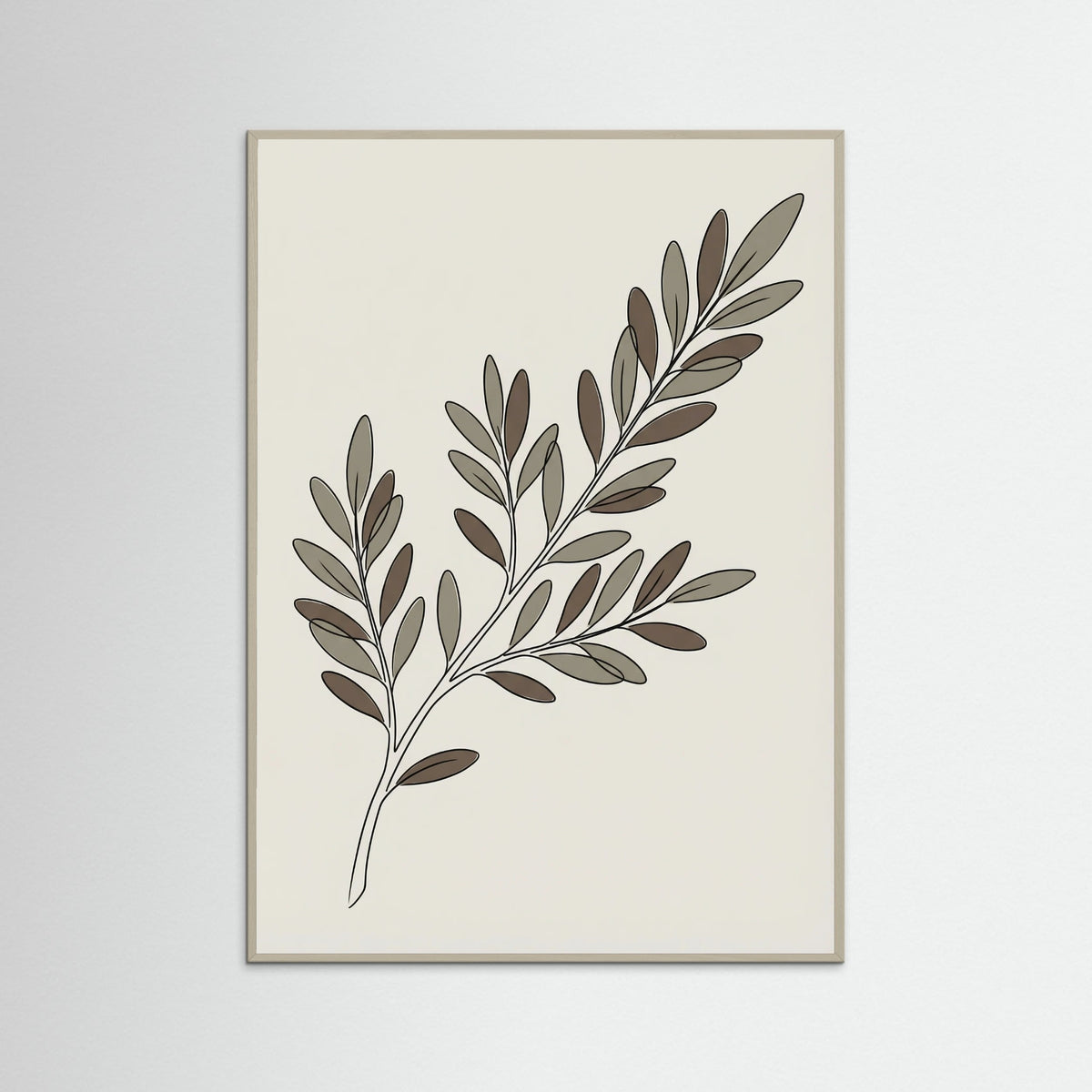 Grey Wood Earthy Botanical Grace
