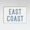 East Coast - Horizontal Poster – poster and art print