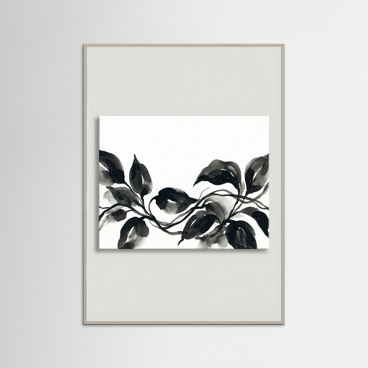 Grey Wood Ebony Bloom Study