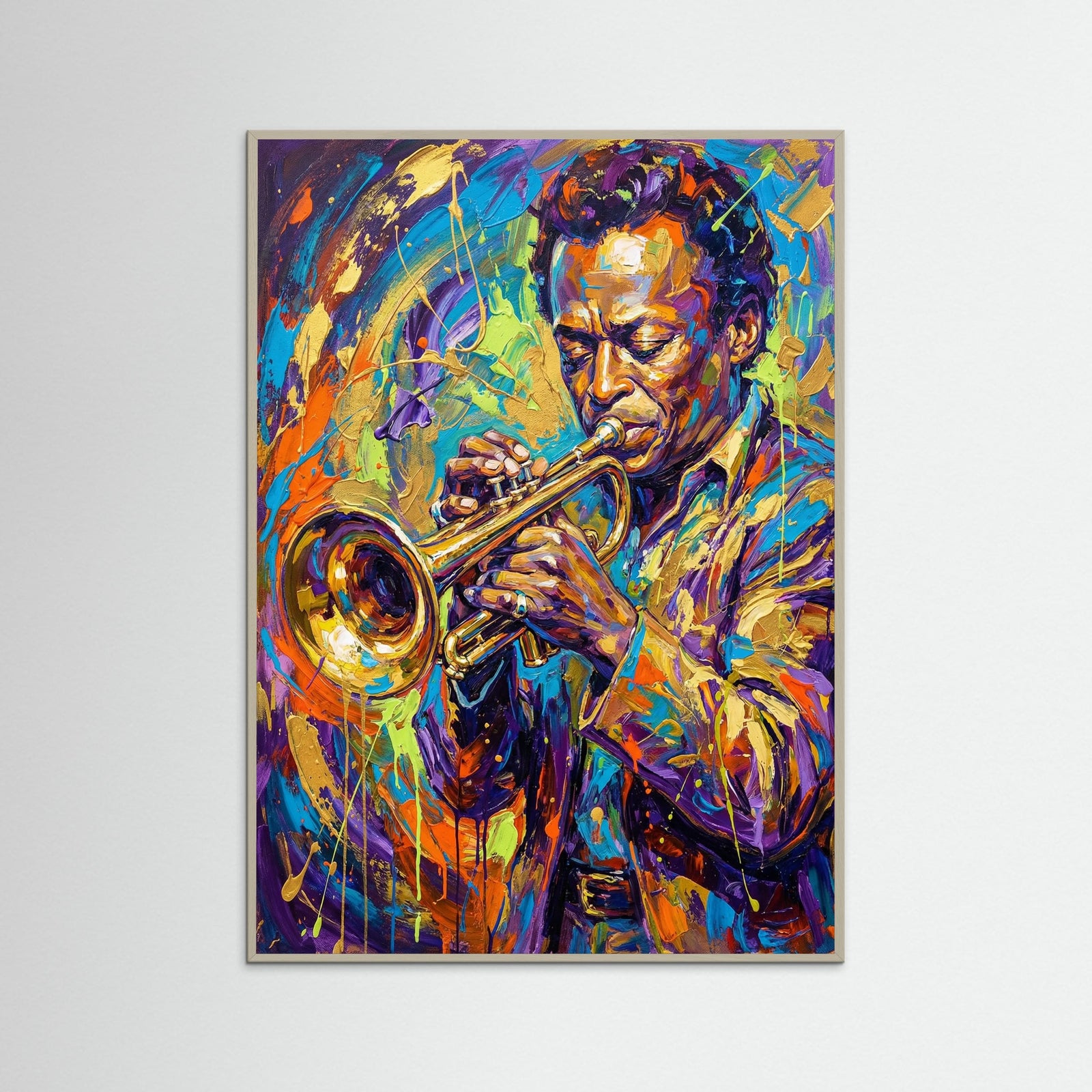 Grey Wood Electric Hues