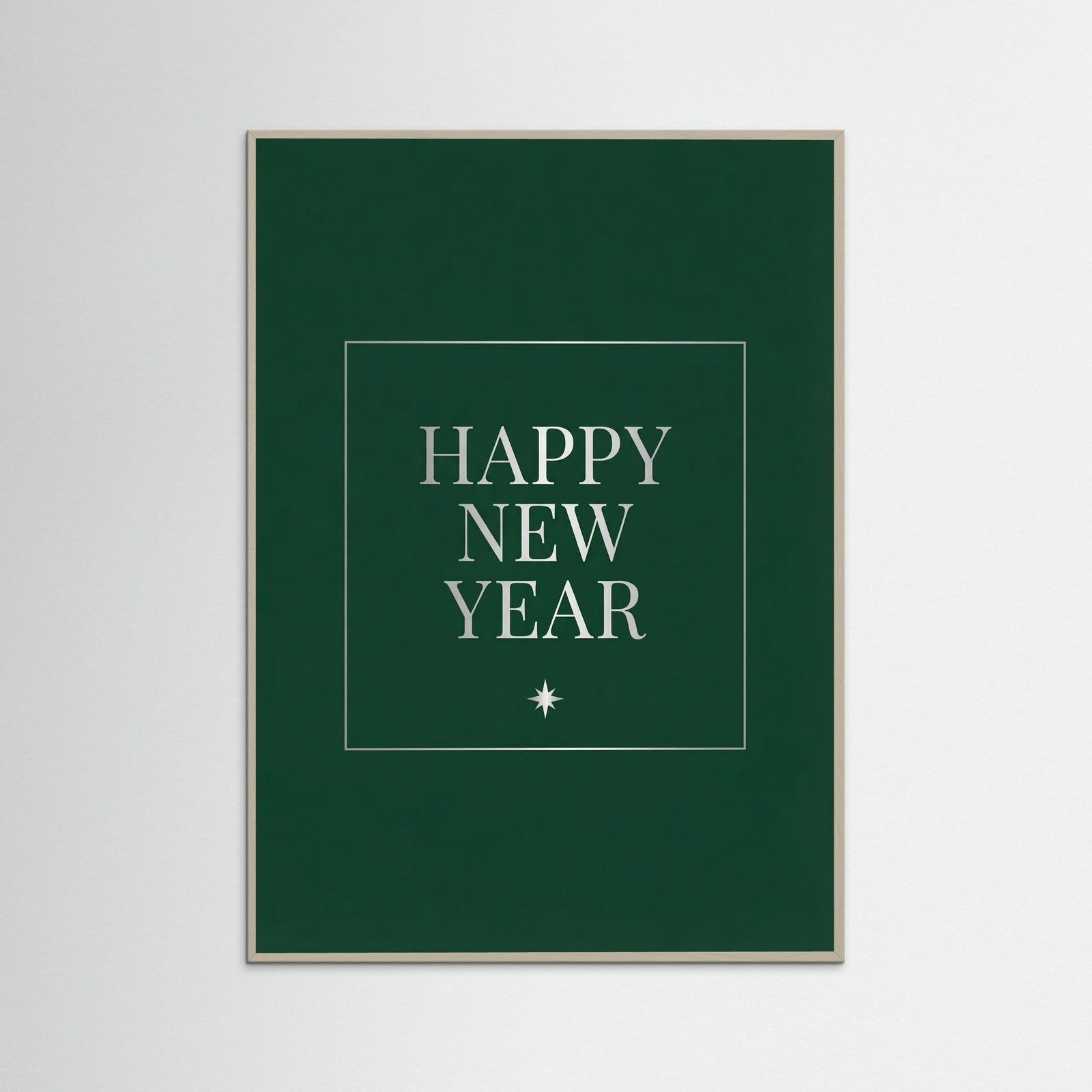 Grey Wood Elegant Christmas Wish