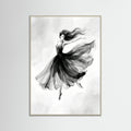 Grey Wood Elegant Silhouette