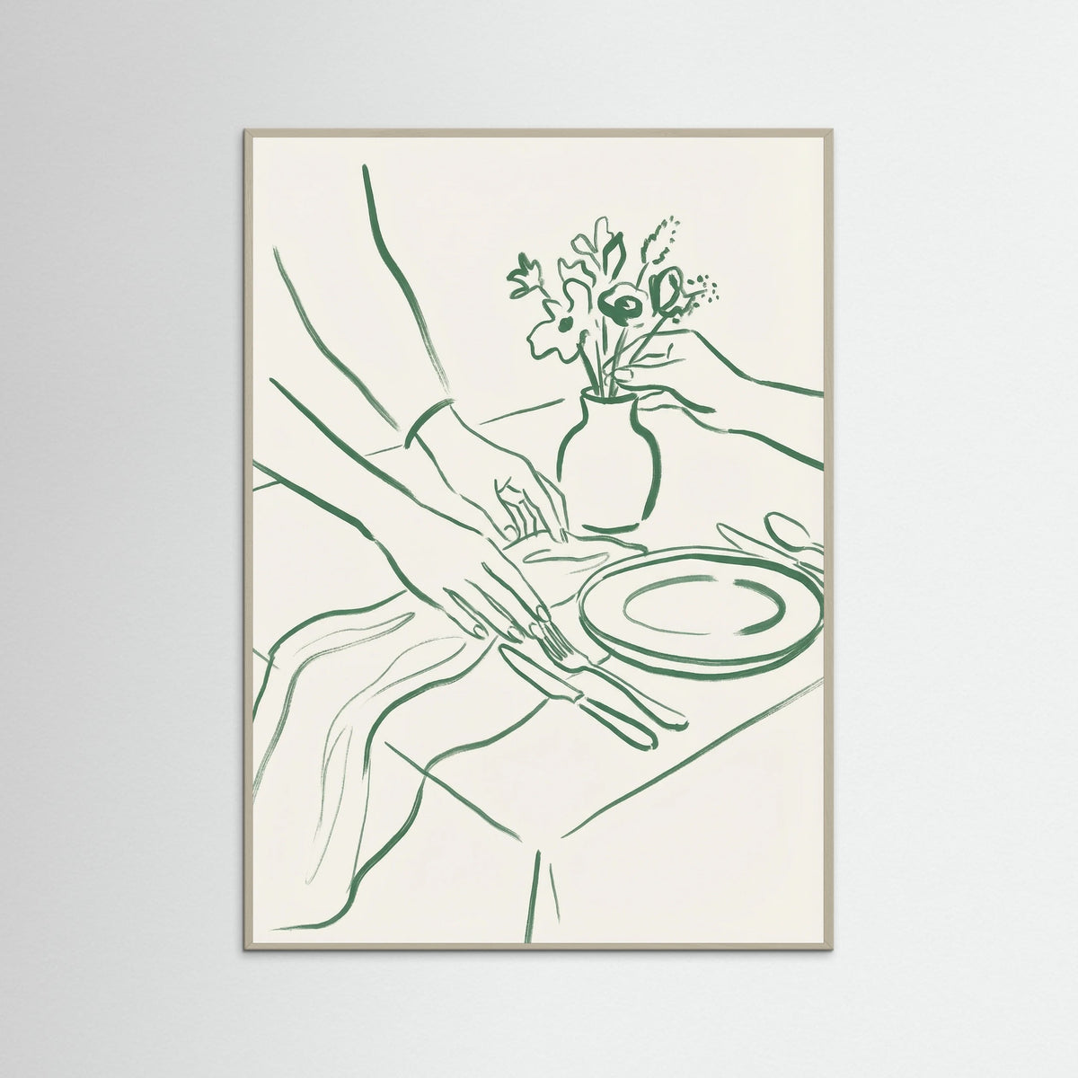 Grey Wood Elegant Toasts