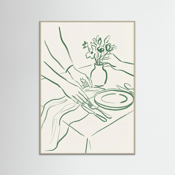 Grey Wood Elegant Toasts