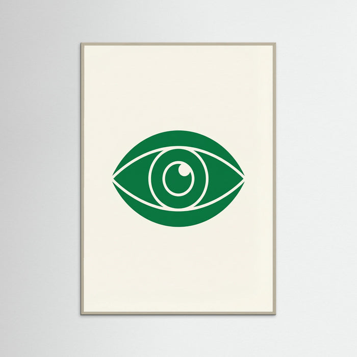 Emerald Gesture – poster and art print