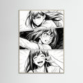 Grey Wood Emotional Manga Gaze