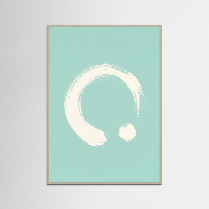Grey Wood Enso Serenity