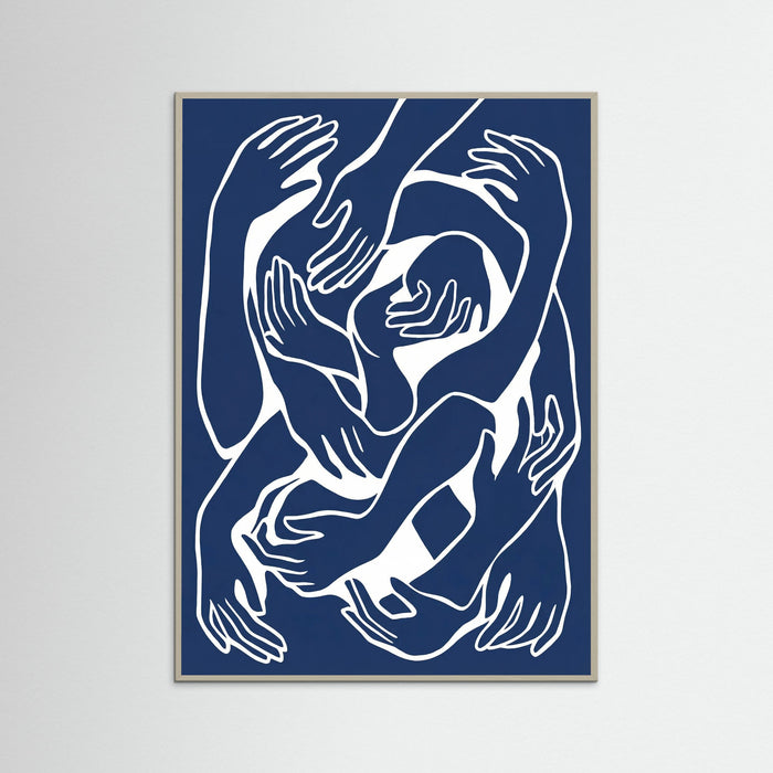 Grey Wood Entangled Minds
