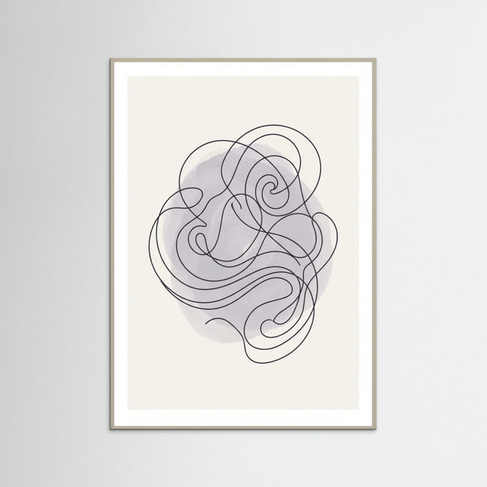 Grey Wood Entwined Thoughts