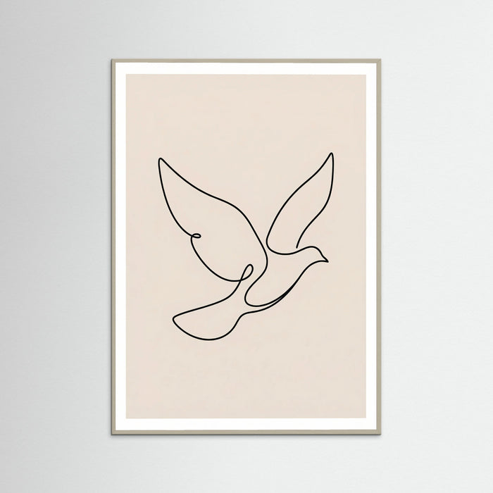 Grey Wood Ethereal Flutter