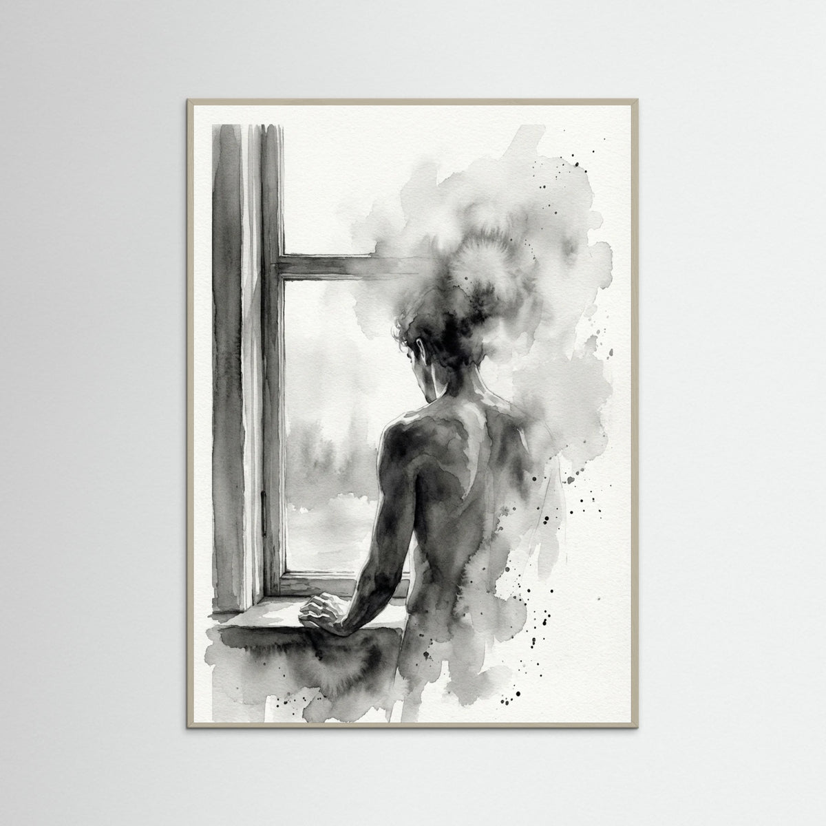Grey Wood Ethereal Gaze