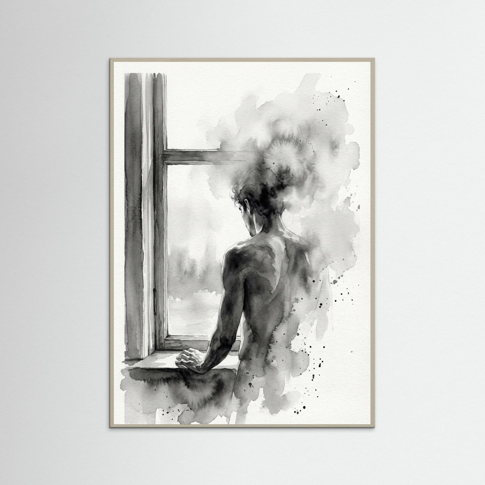 Grey Wood Ethereal Gaze