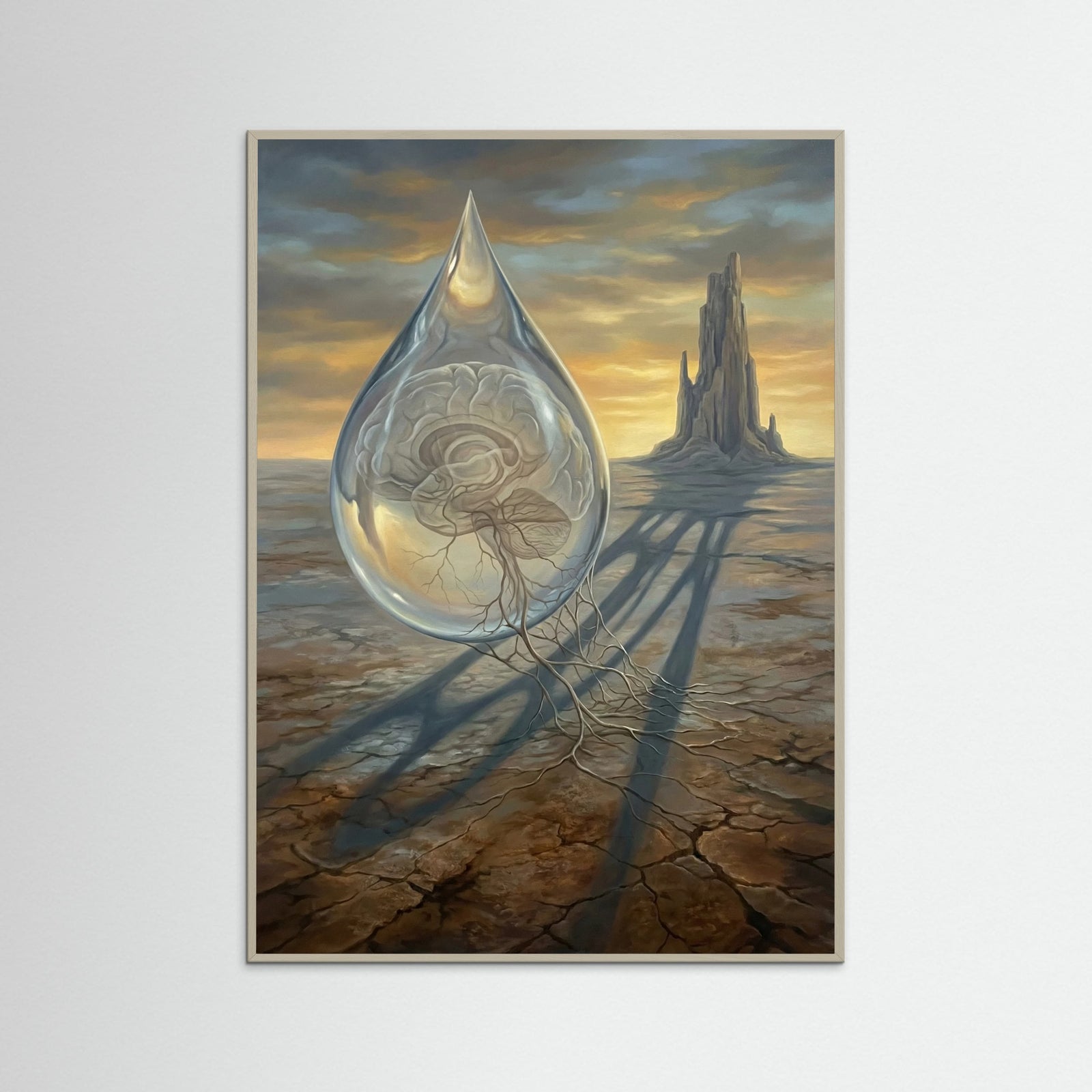 Grey Wood Ethereal Metamorphosis