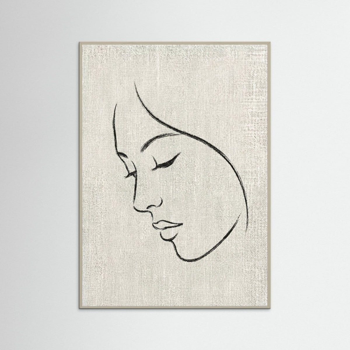 Grey Wood Ethereal Silhouette