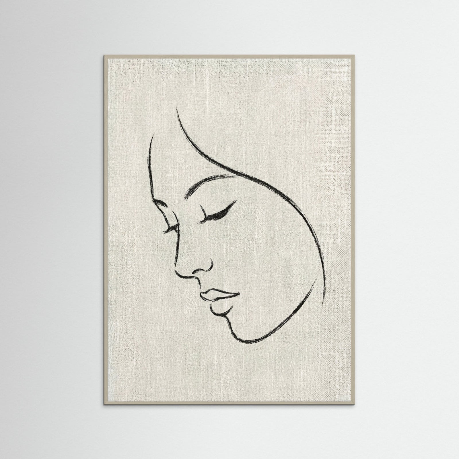 Grey Wood Ethereal Silhouette