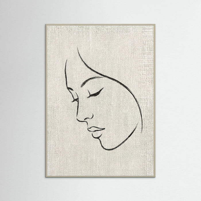 Grey Wood Ethereal Silhouette