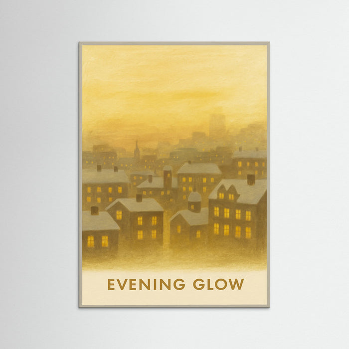 Grey Wood Evening Glow