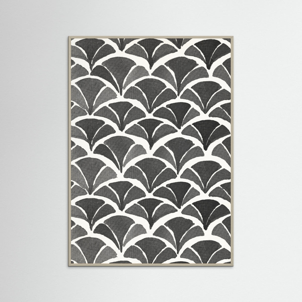 Grey Wood FAN FAN Poster