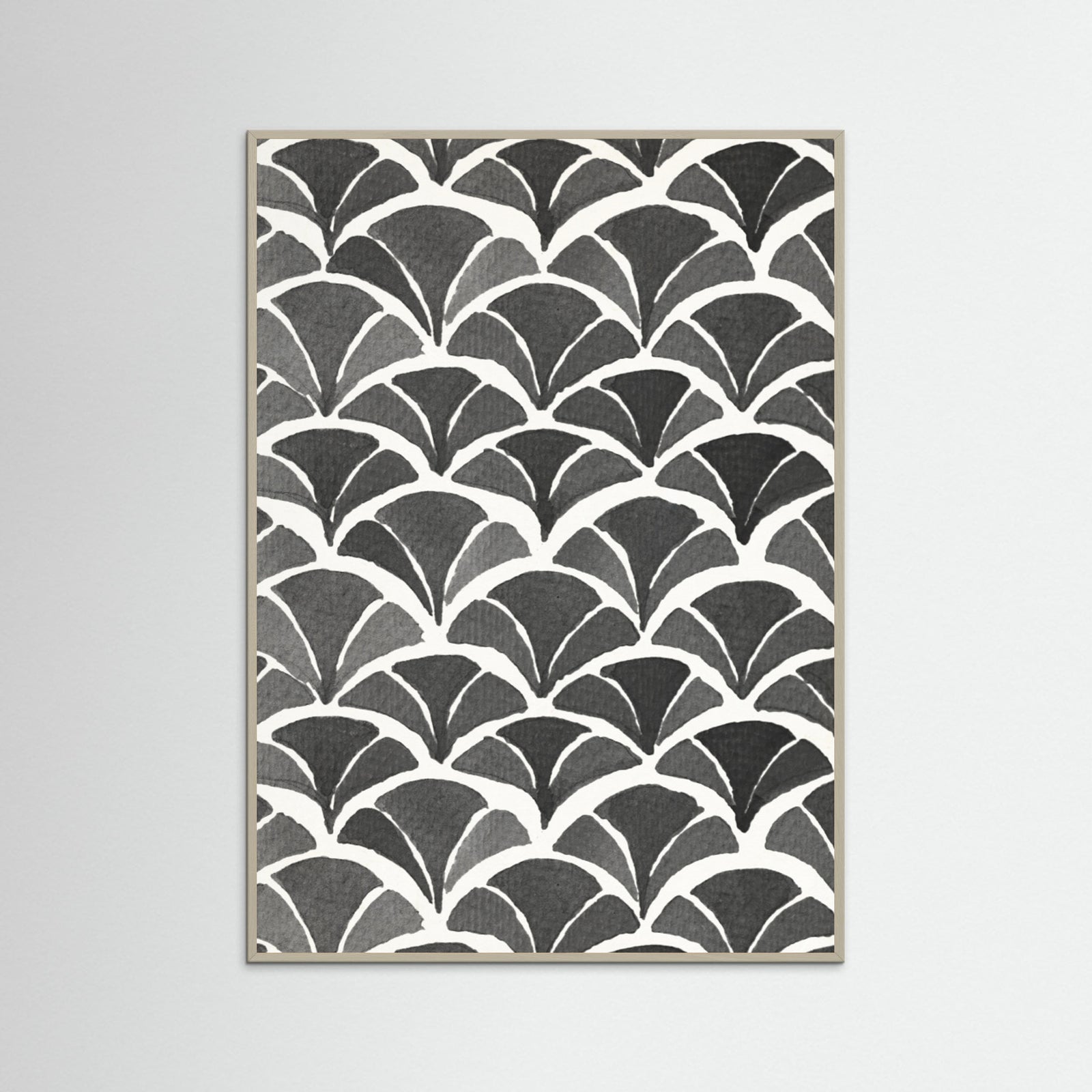 Grey Wood FAN FAN Poster