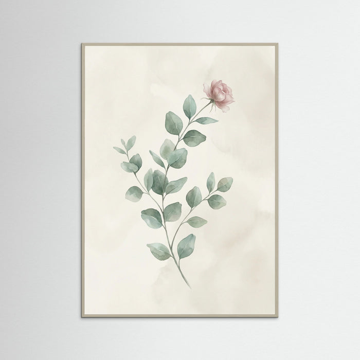 Grey Wood Faded Meadow Blooms